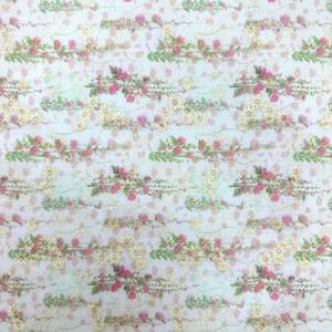 Tissu en dentelle 100 % coton style Cottagecore vintage, broderie fleurs marguerites, tulle Mori Girl pour vêtements - Vente en gros - Product Image 3