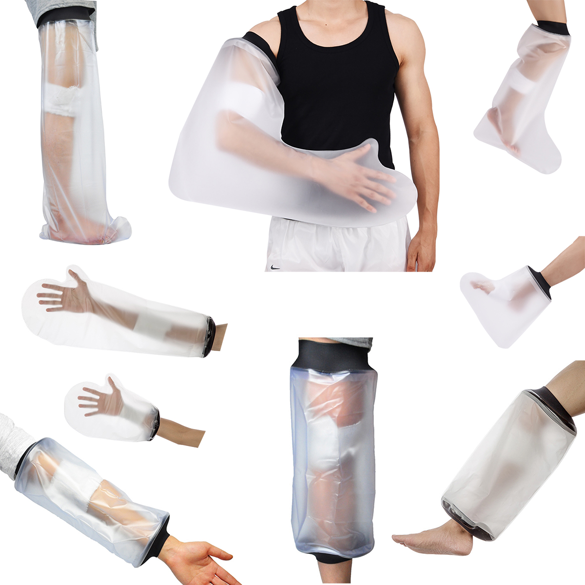 PEPE- Plaster Cast Waterproof Broken Arm Cover For Shower (19.5