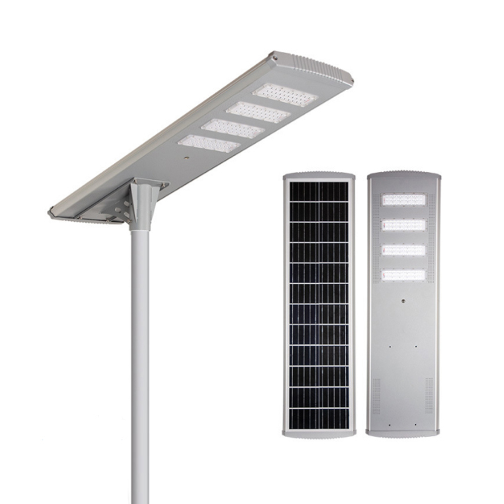 30W 40W 60W 80W LED Outdoor IP65 Waterproof Control Sensing All One Solar Street Light Highway Road Application 3-Year Warranty