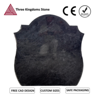 SGZ-STONE Chine Prix d'usine compétitif Tombes et monuments sur mesure en granit noir absolu pour cimetière, bonne résistance au gel
