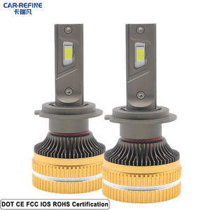 CAR-REFINE Bombilla LED para Faros Delanteros de Coche H7 de 20000Lm 130W 3570 CSP, Canbus de Alta Potencia, H11 <span class=keywords><strong>H1</strong></span> H4 HB3 9005 HB4 9006 9012 - Product Image 1