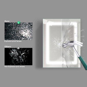 MIRO Personnalisé Led Illuminé Design Moderne En Aluminium Désembueur De Luxe LED Salle De Bains Médecine <span class=keywords><strong>Armoire</strong></span> <span class=keywords><strong>À</strong></span> Miroir - Product Image 3