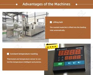 เครื่องปอกเปลือกโกโก้แบบอัตโนมัติขนาดเล็กสำหรับเมล็ดโกโก้คั่ว ขาย - Product Image 2