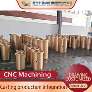 อะไหล่เครื่องบดแร่ ชิ้นส่วนทองเหลือง บรอนซ์  งานหล่อแบบแรงเหวี่ยง  แบบไม่ได้มาตรฐาน  ผลิตตามสั่ง - Product Image 4