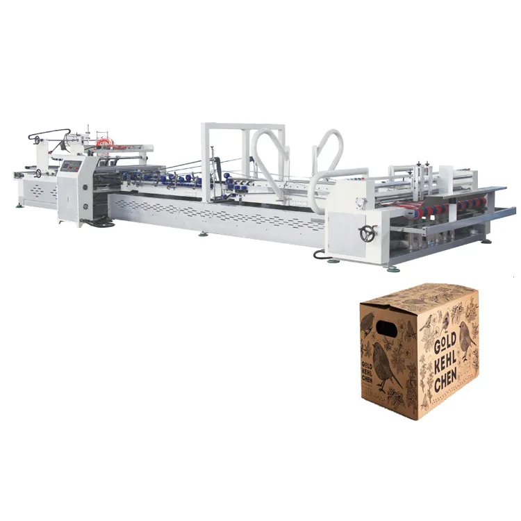 Automatische Maschine zur Herstellung von Wellpappe kartons