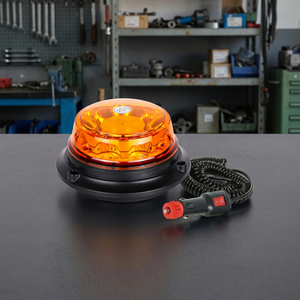 ZHENG YUE Z5681 12 LED IP67, gyrophare d'avertissement magnétique portable pour camions lourds, fonctionnant sur batterie - Product Image 3