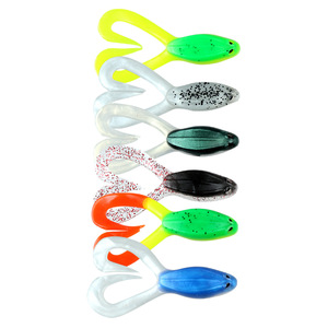 Señuelos de Pesca Suaves Flotantes de 11cm/16g, 2 Piezas/Bolsa, con Ojos, Tipo Rana, para Trucha, Lubina, Señuelos Artificiales para Pescar con Jigging y Wobblers para Lucio - Product Image 5