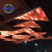 Pantalla LED creativa P5 triángulo pantalla led pixel LED cabina de DJ