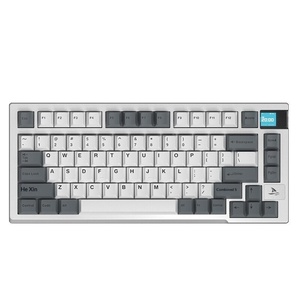 Teclado Mecánico Inalámbrico Darmoshark K8 <span class=keywords><strong>de</strong></span> 81 Teclas con Pantalla TFT, Retroiluminación RGB, Intercambio en Caliente, 2.4G <span class=keywords><strong>para</strong></span> Mac Gamer - Product Image 1
