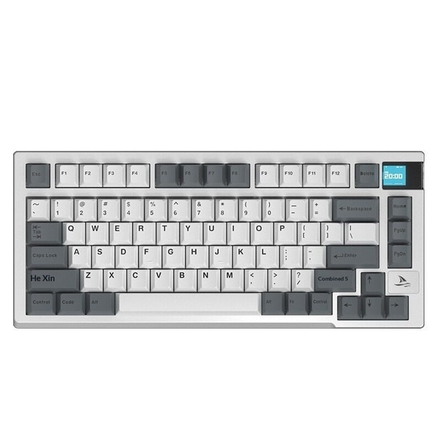 Darmoshark K8 81 Key Wireless Mechanical Keyboard TFT Display Hot Swap RGB Backlit 2.4G  for Mac Gamer