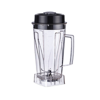 Grand mélangeur commercial à grande vitesse lame en acier inoxydable fabricant de jus personnel multifonctionnel pour une utilisation en cuisine pour le ménage