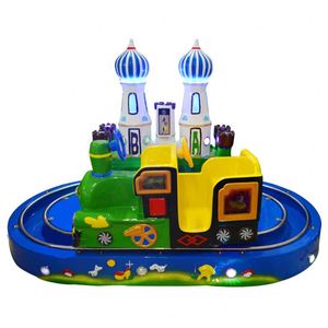Jeu d'arcade de train électrique à double voie de Newcastle, avec machine à bascule, pour enfants, fonctionnant à monnayeur - Product Image 2