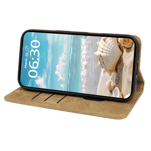เคสหนังแม่เหล็กสำหรับโทรศัพท์มือถือ Infinix GT 30 Pro Spark GO 2 Smart <span class=keywords><strong>10</strong></span> <span class=keywords><strong>Plus</strong></span> HOT 60I 4G พร้อมช่องใส่บัตร ดีไซน์คลาสสิคแบบฝาพับ - Product Image 6