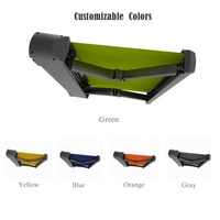 Auvent d'extérieur imperméable, Auvent rétractable et motorisé en aluminium, Protection contre les UV, pour Restaurant, livraison rapide, 1 pièce