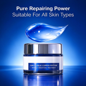 ครีมบำรุงผิวหน้า GHK Cu Blue Copper Peptide คอปเปอร์ไตรเปปไทด์ 1 บิวทิลีนไกลคอล กลีเซอรีน ช่วยเติมความชุ่มชื้นยาวนาน - Product Image 2