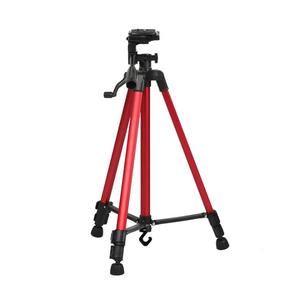 Trépied d'appareil photo pour téléphone 4.6 pieds 140 cm Support d'appareil photo flexible Anneau lumineux en aluminium 3366 Trépied pour Live <span class=keywords><strong>Strea</strong></span> - Product Image 3
