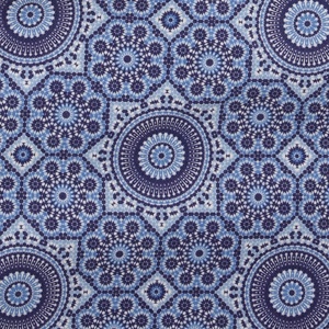 Customizable Printing New Design <strong>Blue</strong> Geometric Fashion Table <strong>Runner</strong> - Product Image 4