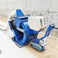 Schnellverschluss-Strahlanlage für den täglichen Einsatz: Mobile Sandstrahlmaschine mit 11KW Hochleistungsmotor und großem Arbeitsbereich für Straßen