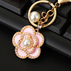 Creative Flower Keychain Car <strong>Key</strong> <strong>Ring</strong> Pendant <strong>Bag</strong> Hanging Decorations Purse Charm Handbag Pendant <strong>Bag</strong> <strong>Key</strong> <strong>Ring</strong> for Girl Woman - Product Image 6