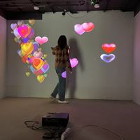 Système de projection immersive AR pour sol et mur, écran LCD interactif tout-en-un, projecteur en aluminium