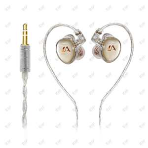 ระบบมอนิเตอร์เสียงสเตอริโอแบบใส่ในหู AC110 อุปกรณ์มอนิเตอร์ประสิทธิภาพสูง แบตเตอรี่ AA ปลั๊กหลายหัว - Product Image 3