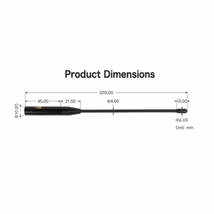 Antena LPWA, Antena Flexible Omnidireccional de 433MHz UHF, Conector SMA Macho, Bajo VSWR, para LoRa NB-IoT IoT - Product Image 5