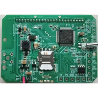 Carte de circuit imprimé LED professionnelle OEM pour solution de compteur d'eau M-BUS/Modbus avec fonction de sortie d'impulsions