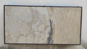 Revêtements muraux en pierre d'ardoise brun fauve, finition couleur terre naturelle pour usage intérieur et extérieur, résidentiel et commercial - Product Image 3