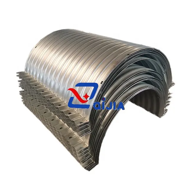 Custom supply multi - specification multi - performance steel corrugated culverts suitable for reinforcement