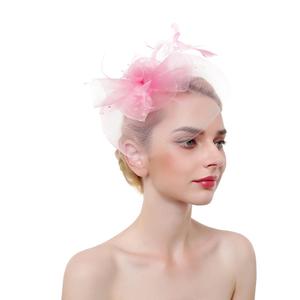 2025 Sinamay Feather Fascinators Hut <span class=keywords><strong>Kentucky</strong></span> <span class=keywords><strong>Derby</strong></span> Church Hochzeits hüte Frauen <span class=keywords><strong>Party</strong></span> Braut Kopfschmuck - Product Image 4