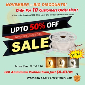 Nhà Máy Bán buôn UV kháng nhôm hồ sơ cho LED chiếu sáng Dải 1m 2M 3m <span class=keywords><strong>t</strong></span>ùy chỉnh LED Nhôm hồ sơ kênh - Product Image 6