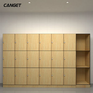 Casillero Escolar de Madera Resistente al Agua con Tablero HPL, Precio de Fábrica - Product Image 1