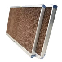Nouveau système de ventilation et d'humidification par rideau d'eau XIANGHUA, papier mural humide, différentes tailles, épais, refroidissement, élevage, sans électricité