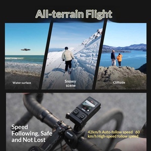Dron <span class=keywords><strong>Hafu</strong></span> Flying X1 PRO con Cámara 4K, 42 KM/H, Vista Previa en Vivo, Selfie, Antivibración, HD, para Viajes y Campamentos al Aire Libre - Product Image 2