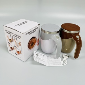 Automatischer Magnetischer Elektrischer Mischbecher Edelstahl-Reisebecher für Kaffee, Schokolade, Milch, Tee, Büro, Zuhause, Küche - Product Image 5