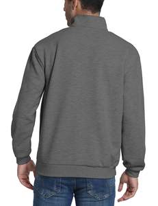 Sweatshirt Men's Sport Christmas Loose Fit 1/4 Zip Pullover Heavyweight Long Sleeve Wholesale French Terry Pullover - Product Image 6