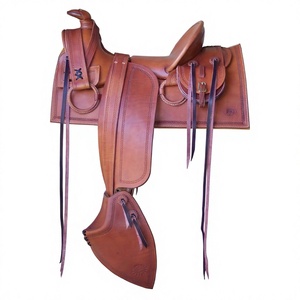 Silla de montar de cuero genuino BS International Custom para carreras inglesas, con estructura de madera, suave y cómoda, premium, con alfombrillas y caja para silla de montar. - Product Image 2