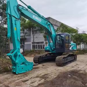 Excavadora usada más vendida de 21 toneladas Excavadora usada japonesa superventas KOBELCO SK210 con alta calidad en stock - Product Image 3