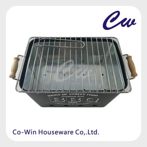 Parrilla de <span class=keywords><strong>barbacoa</strong></span> portátil Cubo de <span class=keywords><strong>barbacoa</strong></span> al aire libre Fuera de la puerta Picnic charbroiler - Product Image 4