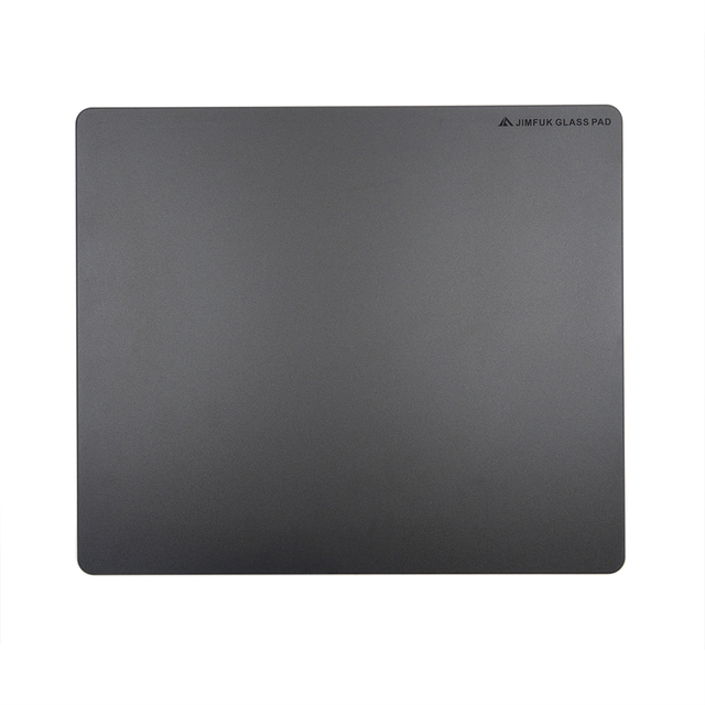 New Style 2mm Etching Surface Customized UV Printing Tempered Glass Mousepad for Gaming