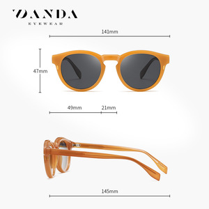 Danda Sunglasses 141mm <b>Frame</b> Polarized UV400 Protection Driving Fashion Unisex - Product Image 1
