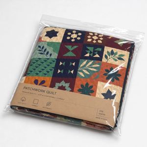 Couverture Imperméable Matelassée Bohème Patchwork 16 Panneaux en Polyester, Tapis de Pique-nique Réversible Géométrique Boho, Tapis Mural - Product Image 3