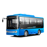 Minibus électrique Ankai, chargeur standard national chinois, bus électrique de 6 mètres, capacité maximale de 19 passagers, petit bus urbain, deux marches.