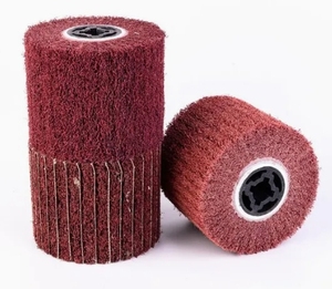 Vlies schwämme Faser klappen räder für die Oberflächen zeichnung von Holz/Metall/Edelstahl - Product Image 5