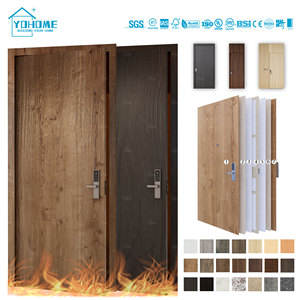 Puerta cortafuegos laminada compacta Europea HPL EI 60 Sa Puerta cortafuegos con marcado CE <span class=keywords><strong>EN</strong></span> 16034 Puerta HPL resistente al fuego de 60 minutos - Product Image 5