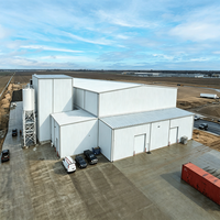 Nouvelle conception, entrepôt en structure métallique à faible coût et construction rapide, bâtiment d'entreposage à vendre