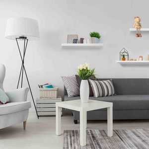 Tùy Chỉnh 3-Mảnh Thiết Lập Màu Trắng Rắn Gỗ Nổi Tường Kệ Cho Phòng Tắm Phòng Ngủ Nhà Bếp-Cho Gia Vị Và Thực Phẩm Lưu Trữ - Product Image 6