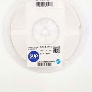 Bulk Discount RR1608 0603L2434FT 0603 1608 Resistors Chip Resistors SMD Resistors 2.43Mohm 1% 1/10W Thick Film Resistor - Product Image 1
