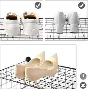 Cheap Shoe <strong>Storage</strong> Box Diy Assemble Splicing Wire <strong>Storage</strong> <strong>Cubes</strong> Grids for Home <strong>Storage</strong> - Product Image 2