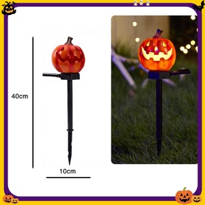 Luces Solares de Jardín para Halloween, Luces LED con Forma de Calabaza y Fantasma, Decoraciones Impermeables para Exteriores, Patio, Césped y Caminos - Product Image 6